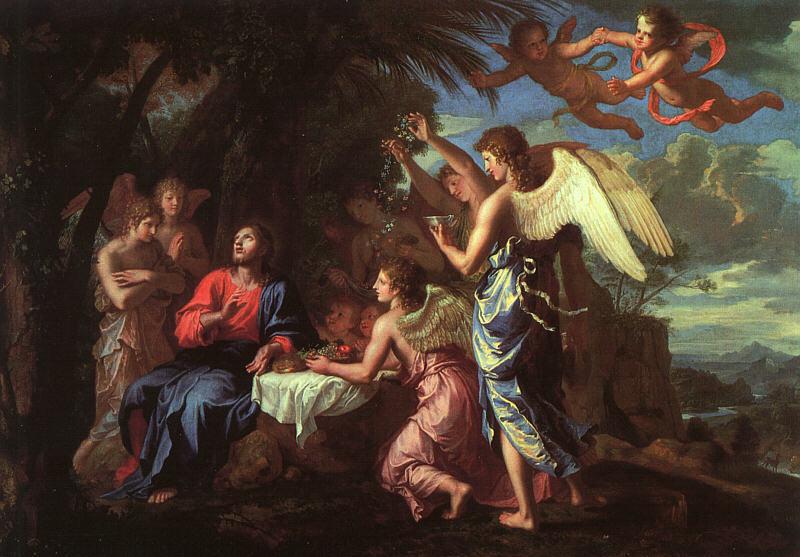  Christ Served by the Angels